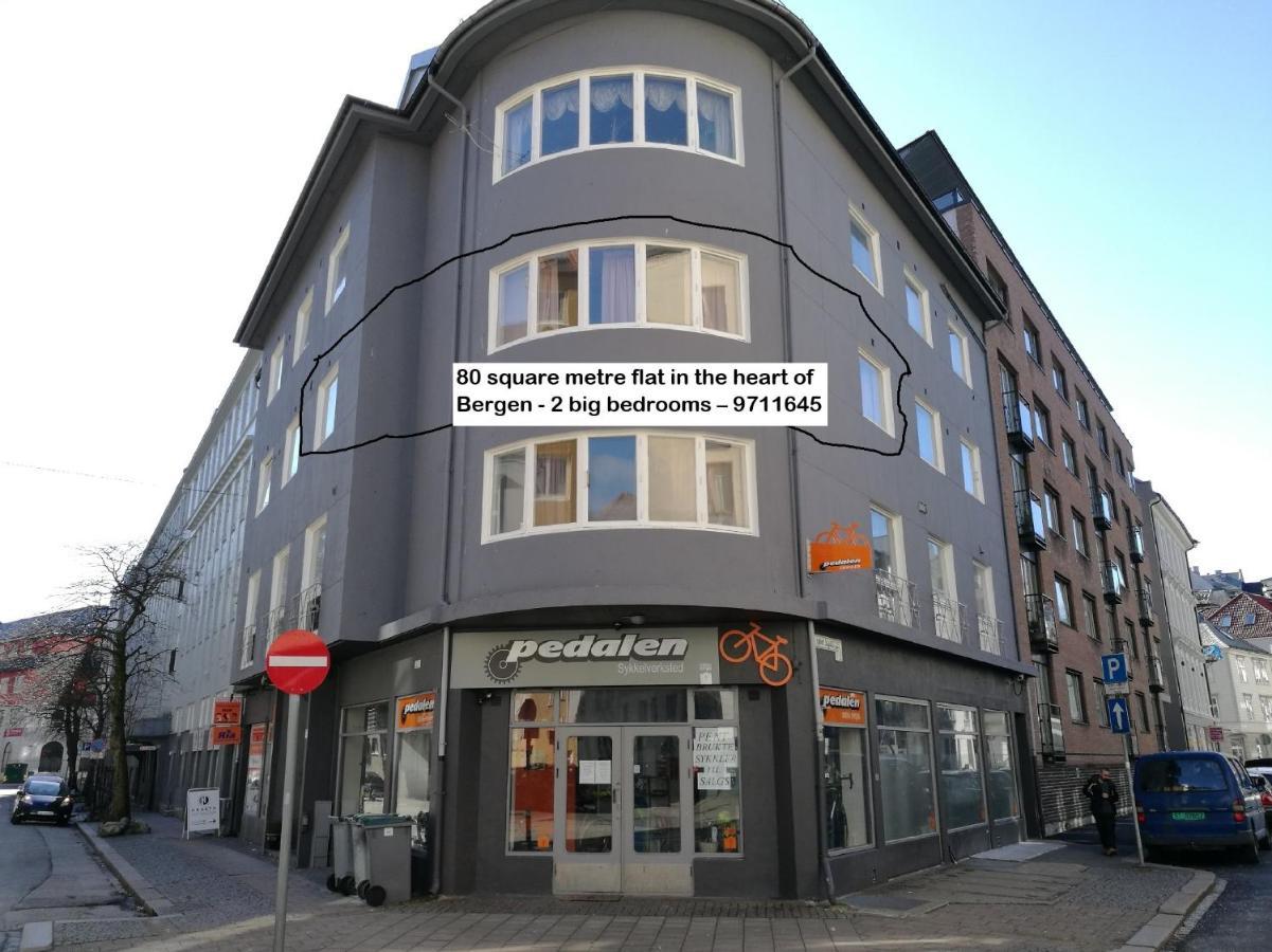 80 Square Metre Flat In The Heart Of Bergen - 2 Big Bedrooms المظهر الخارجي الصورة